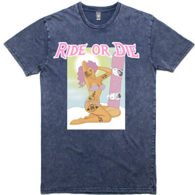 Gnar-ly Stonewash Unisex Tee Thumbnail