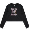 AS Colour Long Sleeve Crop Thumbnail
